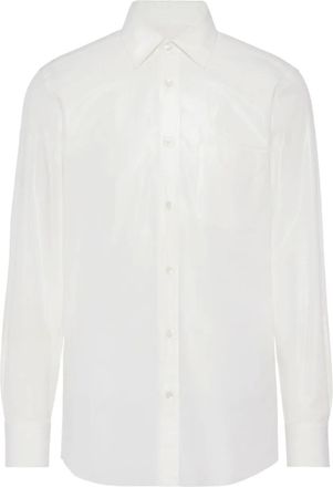 Maison Margiela long-sleeved shirt - Bianco