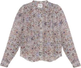 Isabel Marant Dames, Blouses & Shirts, Veelkleurig, Maat: 2XS Voile
