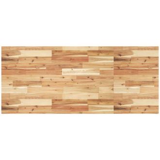 vidaXL Encimera Tocador Ba&ntilde;o Madera Acacia Acabado Aceite 140x60x4 Cm Vidaxl