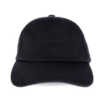 Jacquemus Cavallo Baseball Cap - unisex - Accessoires - Zwart - Maat: 62 CM Katoen