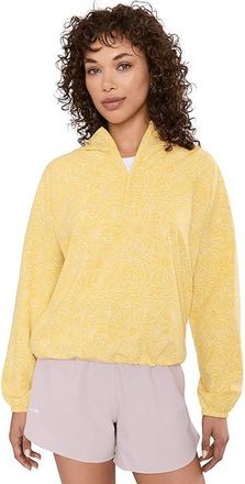 Royal Robbins Salathe Sun Hoodie Long Sleeve Womens Clothing Sunbeam Solar Print : MD, Polyester