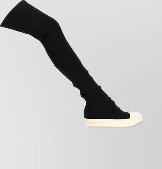 Rick Owens ribbed over-the-knee sole sneakers