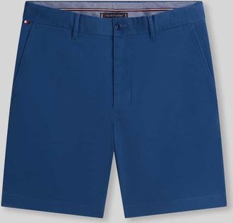 Tommy Hilfiger Chinoshorts aus Baumwoll-Mix Modell DOVER in Dunkelblau, Gr&ouml;&szlig;e 31