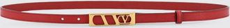 Valentino Garavani Cintura in pelle VLogo Valentino Garavani