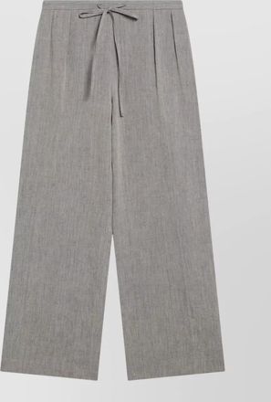 Loulou Studio wide leg trousers elastic waistband design