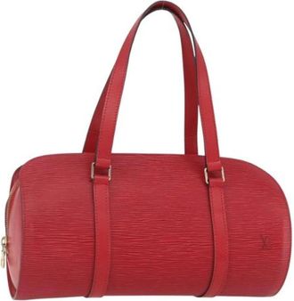Louis Vuitton Pre-owned Vintage Handtas - Dames - Vintage Handtas - Rood - ONE Size - Leer - Vintage