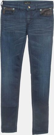 Emporio Armani Dark Blue Pocket Detailed Dakota Jeans M Waist