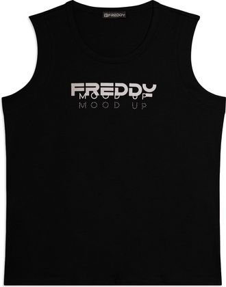 Freddy Canotta in Jersey con Logo FREDDY e Scritta Mood Up
