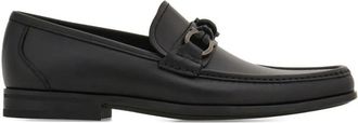 Ferragamo Alain Gancini Buckle Loafers Shoes