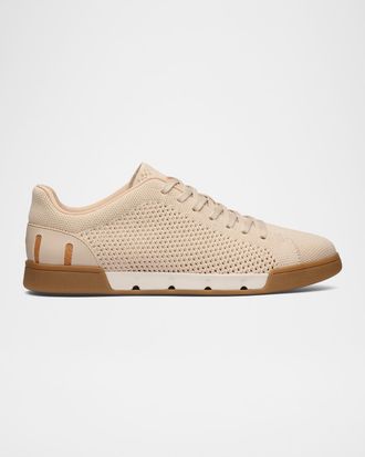 Swims Men & apos;s Breeze Tennis Knit Low-Top Sneakers