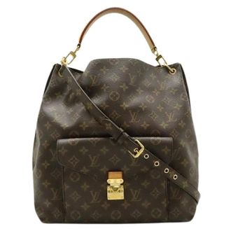 Louis Vuitton Pre-owned Vintage Shoulder Bag - Dames - Pre-owned - Bruin - Maat: ONE Size Leer