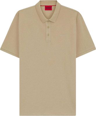 HUGO BOSS Hugo Heren Donos222 Logo Poloshirt (Beige)
