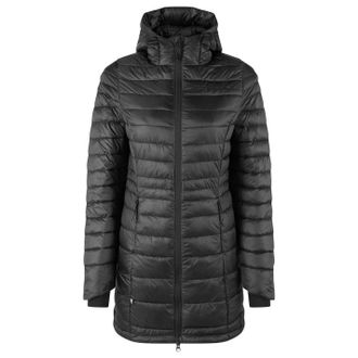 F&ouml;hn Womens Long Down Jacket Black 8