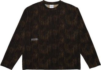 Students Halifax Camo Long Sleeve Cotton French Terry T-Shirt at Nordstrom, Size Xx-Large