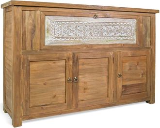 Moycor Aparador de teca reciclada bicolor alt. 110 cm