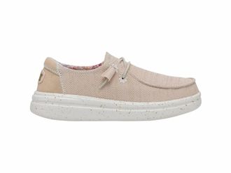 Hey Dude Womens Wendy Rise Stretch Shoe In Dove