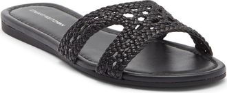 Stuart Weitzman Briar Slide Sandal in Black at Nordstrom Rack, Size 6.5
