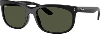 Ray-Ban Balorette G-15 Green Rectangular Unisex Sunglasses RB2389F 901/31 60