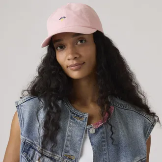 Levi's Mini Graphic Cap - Womens - One Size - Pink / Coral Blush