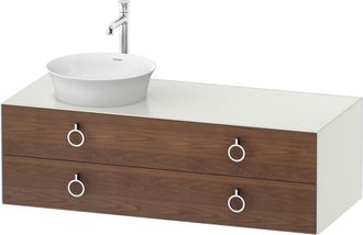 Duravit Duravit - Tulip Blanco, Mueble De Ba&ntilde;o Colgado En La Pared, Ancho