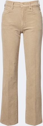 7 For All Mankind Stovepipe cotton-blend corduroy straight pants