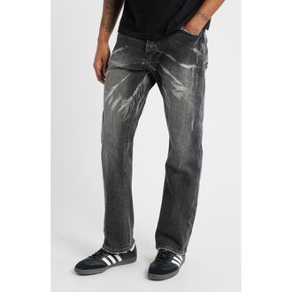 Billionaire Boys Club BB Cosmos Heart Fit Distressed Jeans in Light Years at Nordstrom Rack, Size 32