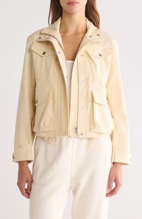 Rag & Bone Trail Crop Jacket in Ecru at Nordstrom Rack, Size X-Large