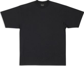 Balenciaga Care Label T-shirt Medium Fit Black 724514TNVL91070