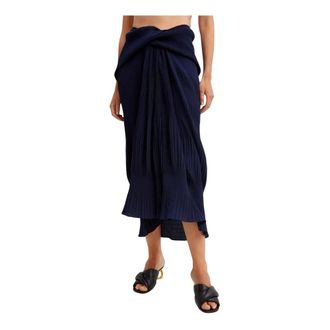 J.W.Anderson Dames, Rokken, Blauw, Maat: 2XS Poliester