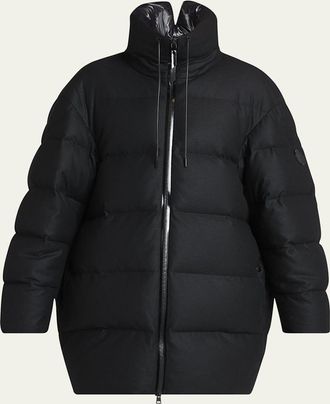 Moncler x EE72 by Edward Enninful Maarutha Long Down Jacket