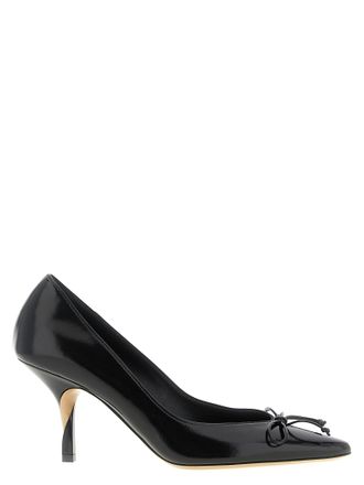 Jacquemus Black Cowhide High Heel Womens Pumps
