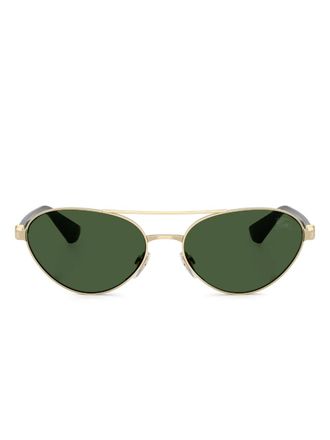 Burberry Sunglasses BE3165 zonnebril met piloten montuur - Goud