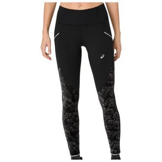 Asics Road Lite-Show Tight Lauftights f&uuml;r Damen | schwarz