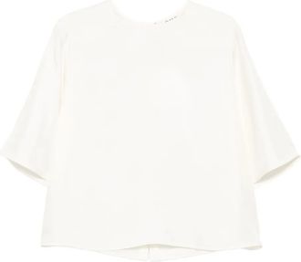 Róhe Top a maniche corte - Toni neutri