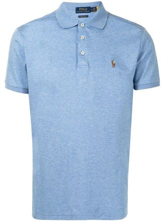 Polo Ralph Lauren polo-pony embroidered polo shirt - Blue