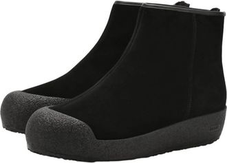 Bally Mens Guard Ii Calf Leather Suede Boots In Black