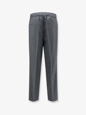 Brunello Cucinelli Mens Trousers Virgin Wool Grey