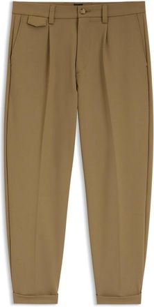 HUGO BOSS Chinos - Heren - Nette broeken - Beige - W34 - Broeken