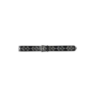 Zadig&Voltaire Belts, female, Black, Size: M Starlight Eyelets 35 mm Belt