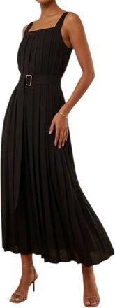 Max Mara Tailored Zadar Dress In Black
