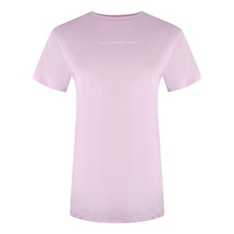 Moschino Love Moschino T-shirt Met Opvallend Roze Logo