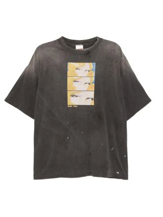 Le Mont St Michel T-shirt met grafische print - Grijs