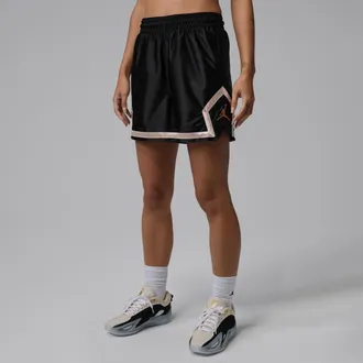 Nike Jordan Womens Jordan Sport Dri-FIT 4 Diamond Shorts in Black | HQ8908-013