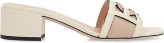 Bally Peoni B Chain Leather Sandals