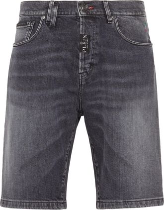 Philipp Plein Denim Korte Broek Formentera Fit
