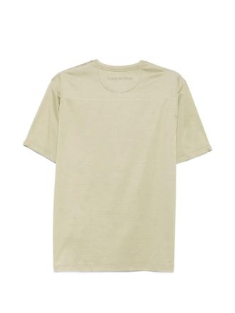 Stefano Ricci Logo-Embroidered T-Shirt - Sage