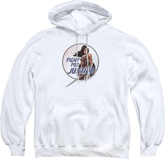 Gildan Wonder Woman Movie Fight For Justice Adult Pull Over Hoodie / Hooded Sweatshirt