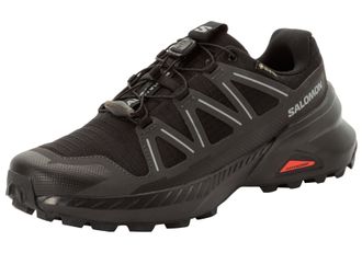 Salomon Laufschuh SALOMON SPEEDCROSS PEAK GORE-TEX, Damen, Gr. 38,5, schwarz, Synthetik, Textil, Schuhe Laufschuh, wasserdicht