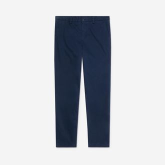 Oliver Sweeney Mens Garment Dyed Cotton Chinos - Navy - Size 30 (Waist)