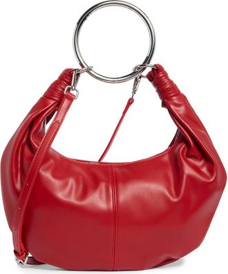 Melie Bianco Corie Crescent Crossbody Bag in Red at Nordstrom Rack